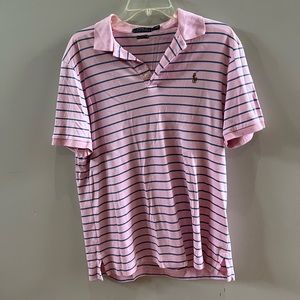 Collard polo shirt